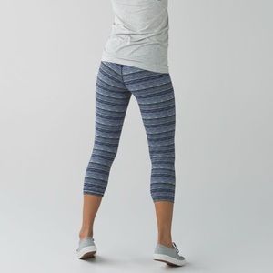 Lululemon Wunder Under High Rise crop leggings size 2